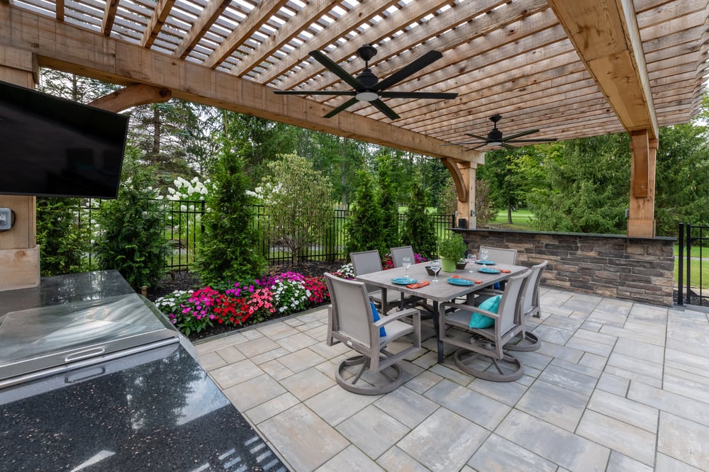 landscapers and pergola hudson oh